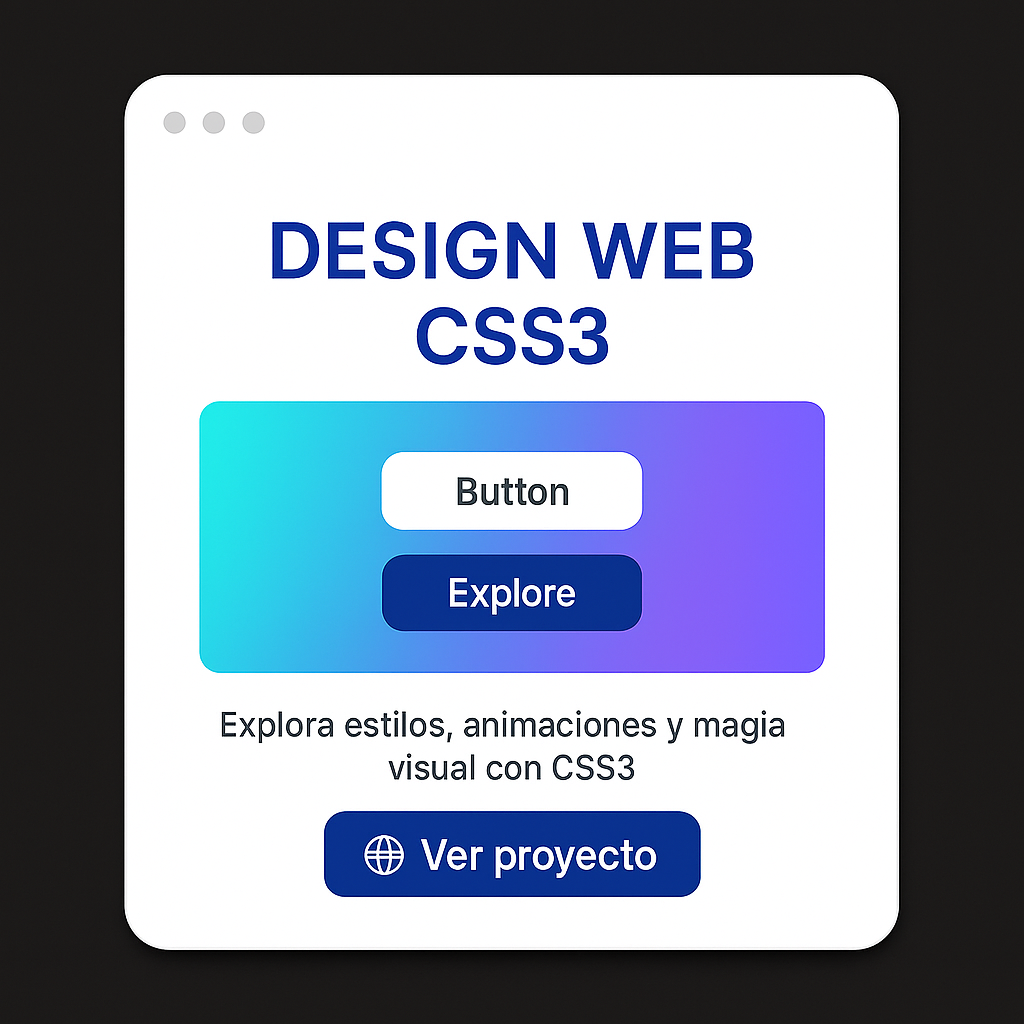 Imagen de proyecto de Web Desing CSS3